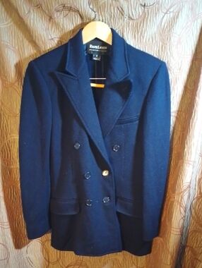 Ralph Lauren Navy Double-Breasted Blazer